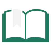 your learning center english book icon